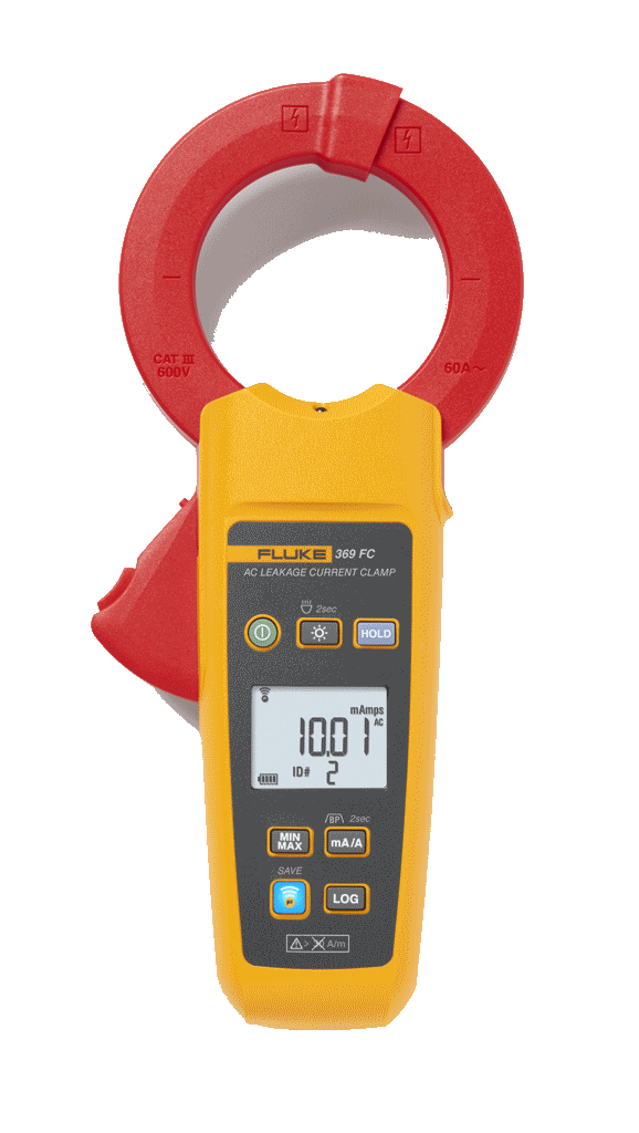 pinca amperimetrica de corrente de fuga fluke 369 fc