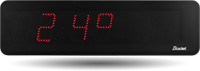 indicacao da temperatura em relogio digital style 10s