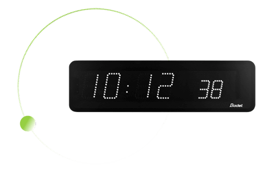 relogio digital led style 10s sincronizacao