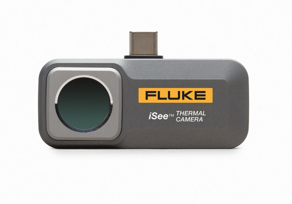 Fluke iSee - câmara termográfica móvel